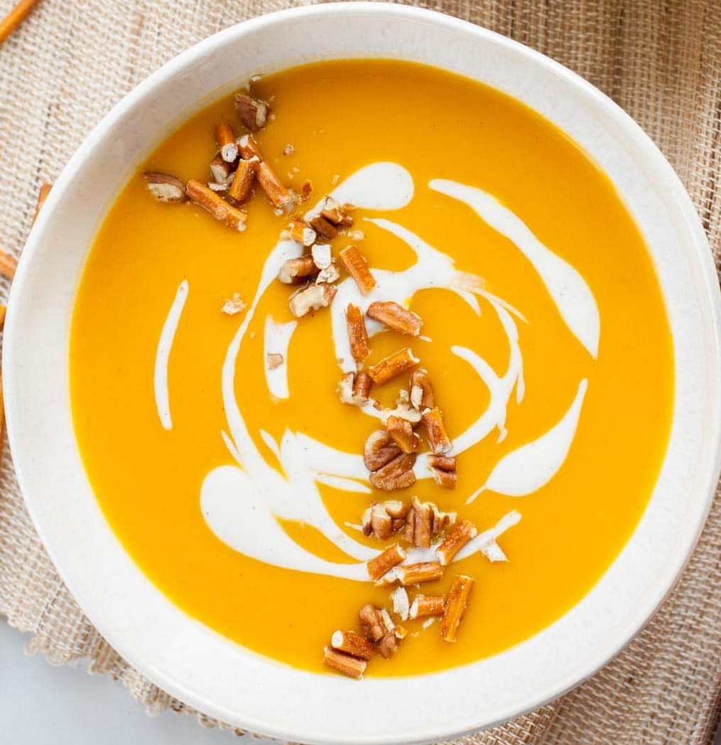 Ginger Gold Apple and Squash Soup