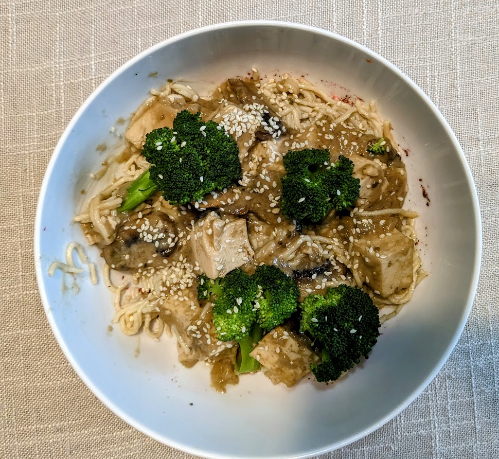 Broccoli Noodle Tofu Casserole